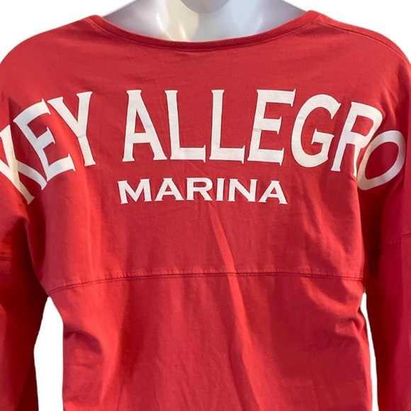 Spirit Jersey Key Allegro Marina in Coral collar. Size Medium - Picture 2 of 10